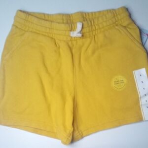 Cat & Jack Yellow Casual Shorts with Elastic Waistband